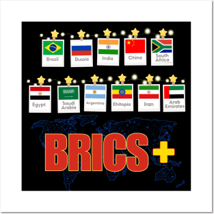 Brics group Posters and Art